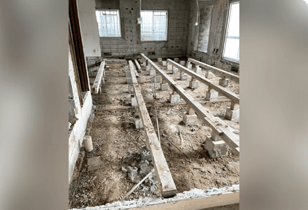 リフォーム土間工事